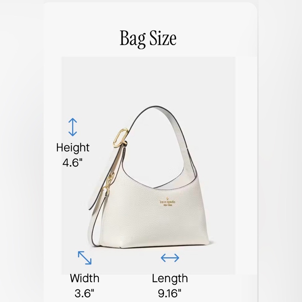 Kate Spade 453 Mini Crossbody Meringue - Picture 4 of 10